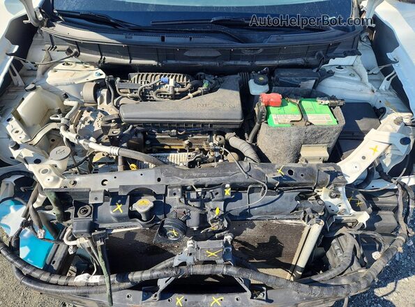 5N1AT2MT3JC701266 2018 NISSAN ROGUE Белый Вид задней части салона
