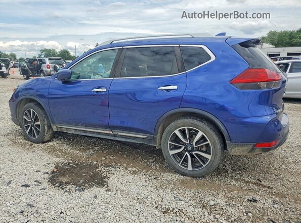 5N1AT2MT3KC700992 2019 NISSAN ROGUE Blue Rear left