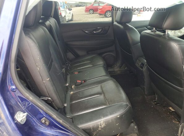 5N1AT2MT3KC700992 2019 NISSAN ROGUE Blue Rear interior view