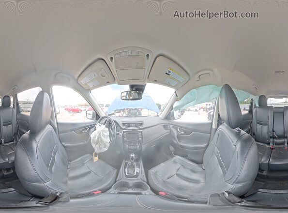 5N1AT2MT3KC700992 2019 NISSAN ROGUE Blue 360 interior view