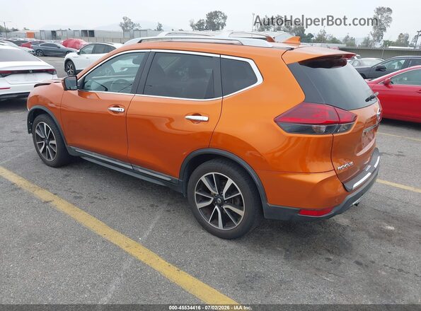 5N1AT2MT3KC702242 2019 NISSAN ROGUE Orange Հետևի ձախ