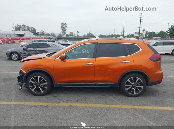 5N1AT2MT3KC702242 2019 NISSAN ROGUE Orange Սալոնի 360 աստիճան տեսք