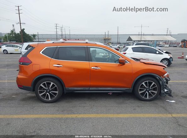 5N1AT2MT3KC702242 2019 NISSAN ROGUE Orange Սալոնի հետևի տեսք