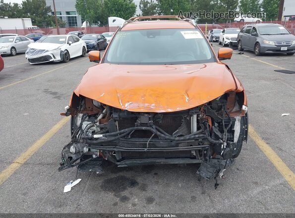 5N1AT2MT3KC702242 2019 NISSAN ROGUE Orange Սարքավորումների վահանակի տեսք