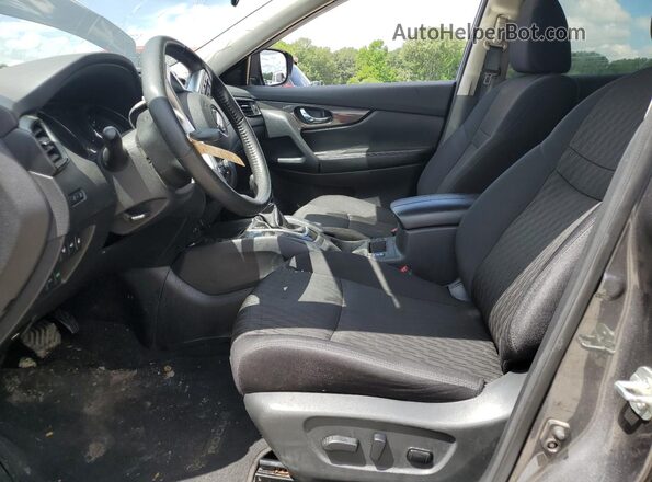 5N1AT2MT3KC763882 2019 NISSAN ROGUE Silver Widok wnętrza z przodu