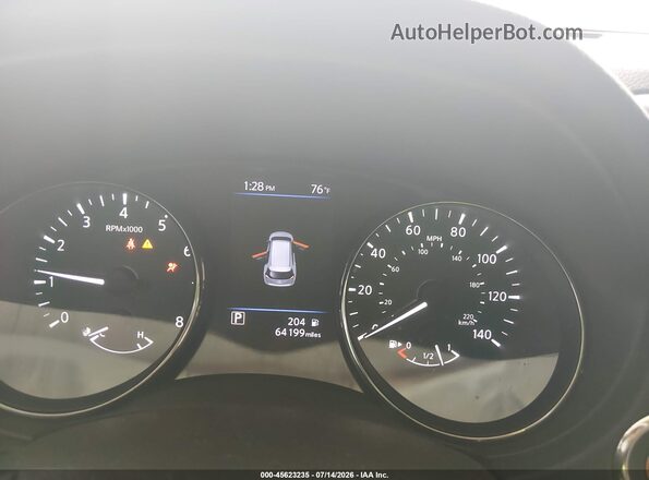 5N1AT2MT3KC797692 2019 NISSAN ROGUE White Вид задніх сидінь