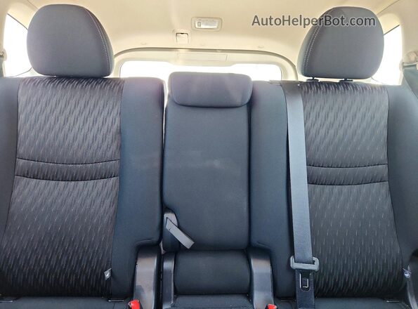5N1AT2MT3KC818654 2019 NISSAN ROGUE Синий Вид задних сидений