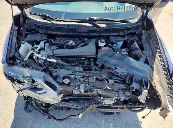 5N1AT2MT3KC818654 2019 NISSAN ROGUE Синий Вид подкапотного пространства