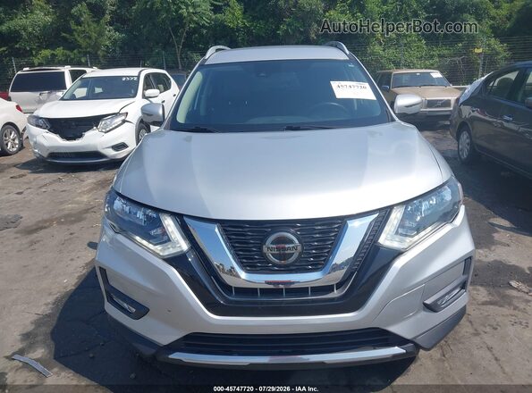 5N1AT2MT3KC819268 2019 NISSAN ROGUE White ხელსაწყოთა პანელის ხედი