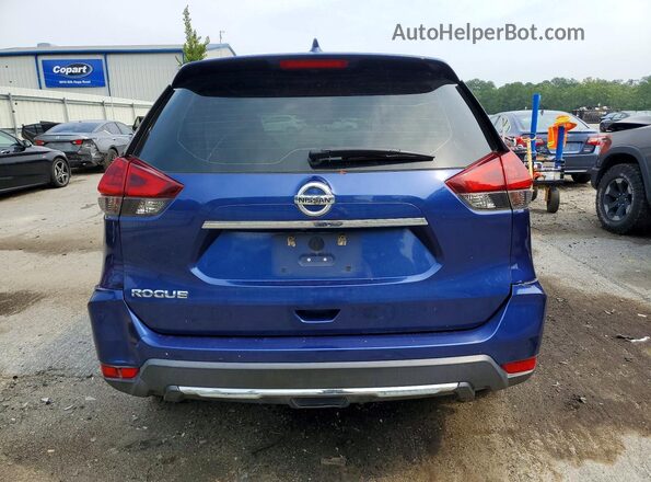 5N1AT2MT3KC821277 2019 NISSAN ROGUE Blue Vista trasera