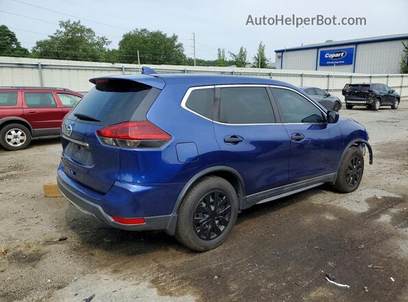 5N1AT2MT3KC821277 2019 NISSAN ROGUE Blue Trasero derecho