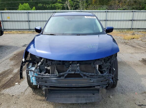 5N1AT2MT3KC821277 2019 NISSAN ROGUE Blue Vista frontal