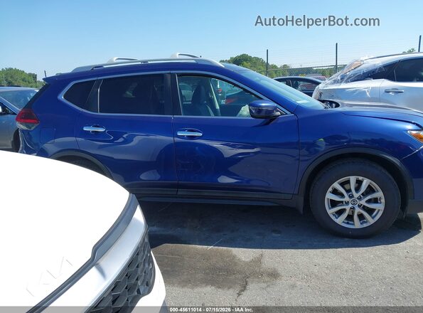 5N1AT2MT3LC750096 2020 NISSAN ROGUE Синий Вид задней части салона