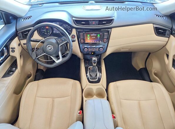 5N1AT2MT3LC755444 2020 NISSAN ROGUE White Widok deski rozdzielczej