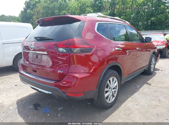 5N1AT2MT3LC781493 2020 NISSAN ROGUE Red უკანა მარჯვენა