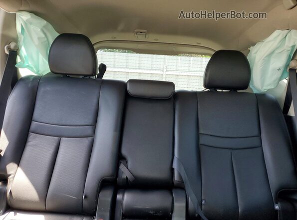 5N1AT2MT4GC774719 2016 NISSAN ROGUE Charcoal Հետևի նստատեղերի տեսք