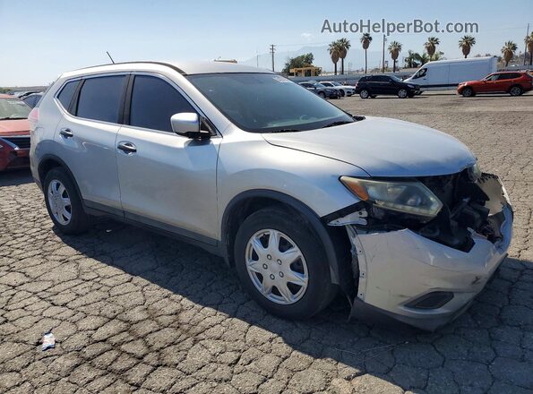 5N1AT2MT4GC843070 2016 NISSAN ROGUE Silver Delantero derecho