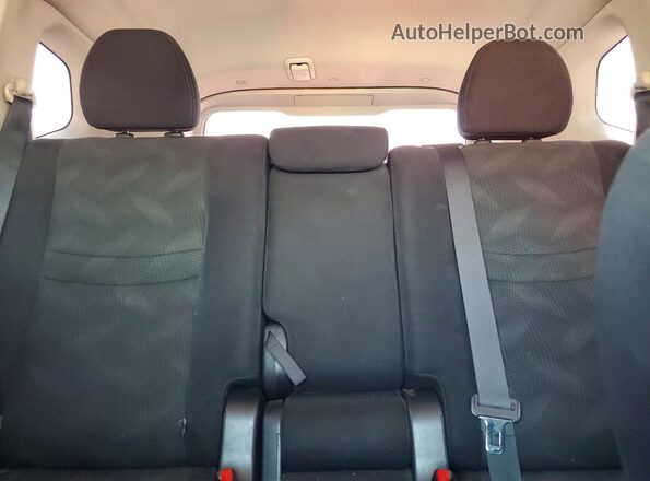 5N1AT2MT4GC843070 2016 NISSAN ROGUE Silver Vista de los asientos traseros
