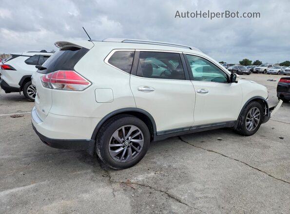 5N1AT2MT4GC853162 2016 NISSAN ROGUE White უკანა მარჯვენა