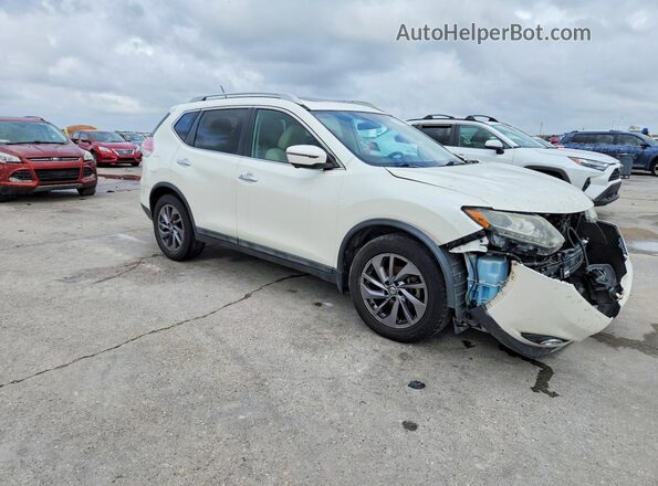 5N1AT2MT4GC853162 2016 NISSAN ROGUE White წინა მარჯვენა