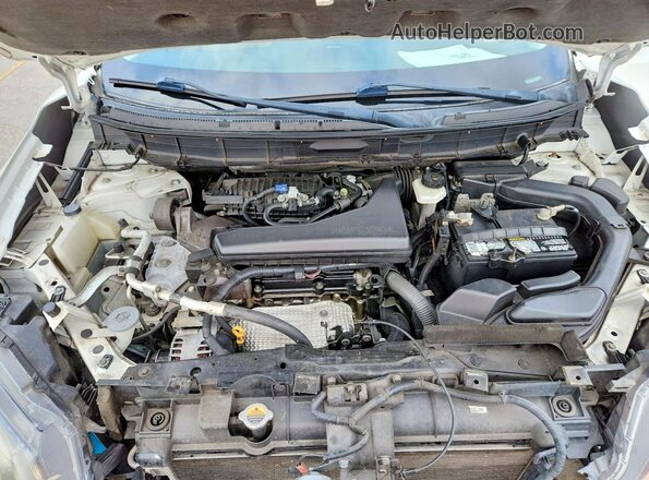 5N1AT2MT4GC853162 2016 NISSAN ROGUE White უკანა სალონის ხედი