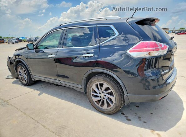 5N1AT2MT4GC855543 2016 NISSAN ROGUE Black Trasero izquierdo