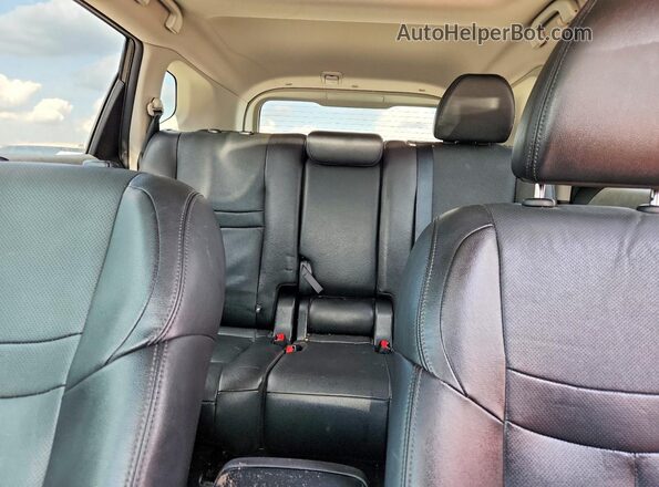 5N1AT2MT4GC855543 2016 NISSAN ROGUE Black Vista de los asientos traseros
