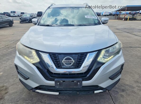 5N1AT2MT4HC835343 2017 NISSAN ROGUE Silver Դիմացի տեսք