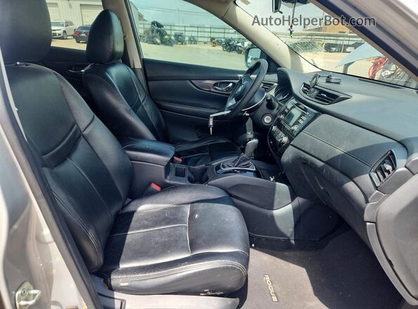 5N1AT2MT4HC835343 2017 NISSAN ROGUE Silver Սալոնի դիմացի տեսք
