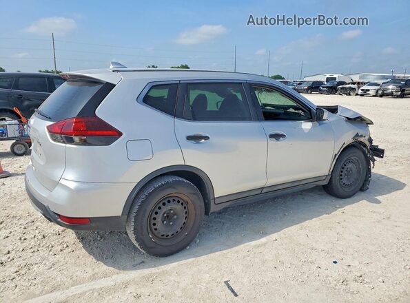 5N1AT2MT4JC757054 2018 NISSAN ROGUE Silver Trasero derecho
