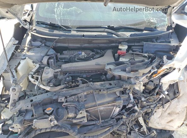 5N1AT2MT4JC757054 2018 NISSAN ROGUE Silver Vista del compartimento del motor