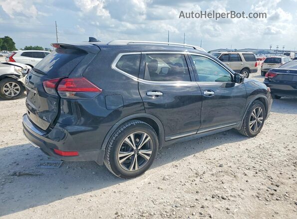 5N1AT2MT4JC804664 2018 NISSAN ROGUE Black Trasero derecho