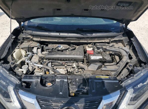 5N1AT2MT4JC804664 2018 NISSAN ROGUE Black Vista del compartimento del motor
