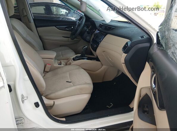 5N1AT2MT4JC836773 2018 NISSAN ROGUE White Вид салону спереду