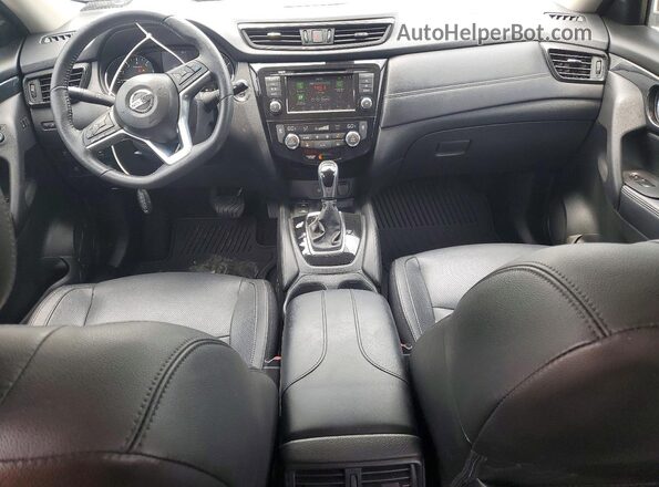 5N1AT2MT4KC756844 2019 NISSAN ROGUE Gray Առջևի վահանակի տեսք