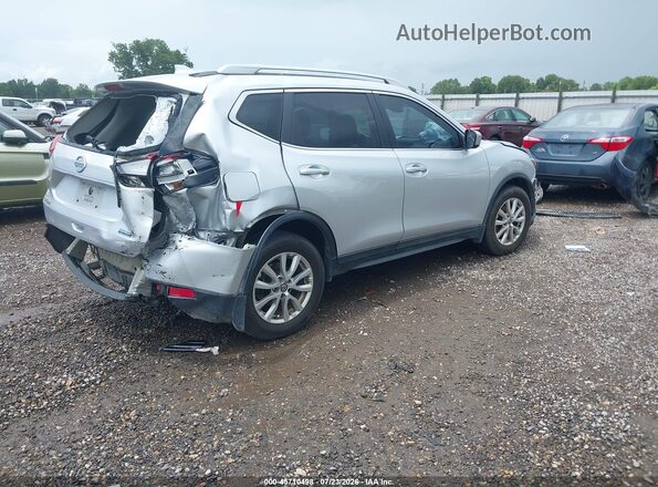 5N1AT2MT4KC814404 2019 NISSAN ROGUE Серебряный Задняя правая четверть