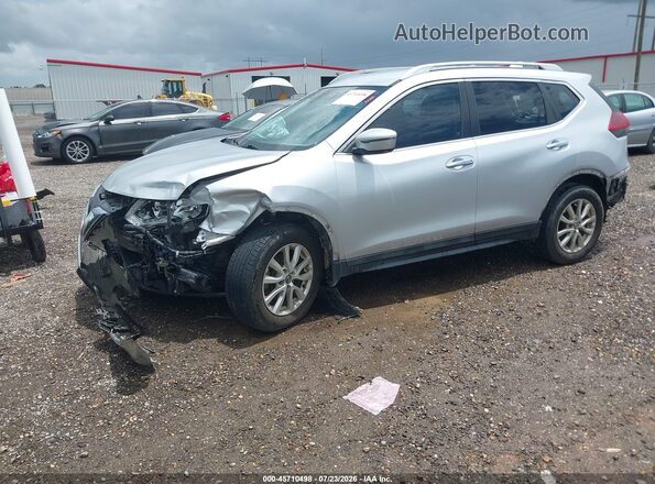 5N1AT2MT4KC814404 2019 NISSAN ROGUE Серебряный Передняя левая четверть