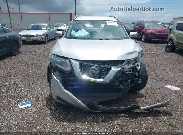 5N1AT2MT4KC814404 2019 NISSAN ROGUE Серебряный Вид задней части салона