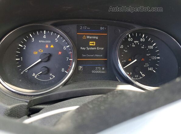 5N1AT2MT4LC748857 2020 NISSAN ROGUE Gray Սարքավորումների վահանակի տեսք