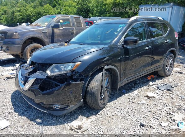5N1AT2MT5GC751014 2016 NISSAN ROGUE Black Front left
