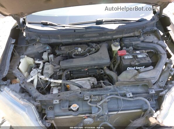 5N1AT2MT5GC751014 2016 NISSAN ROGUE Black Rear view