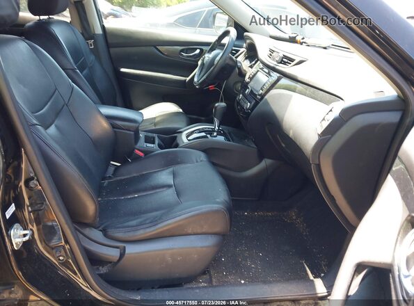 5N1AT2MT5GC751014 2016 NISSAN ROGUE Black Front interior view