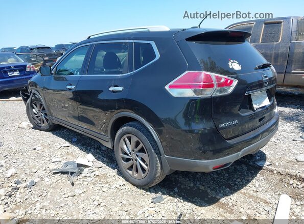 5N1AT2MT5GC751014 2016 NISSAN ROGUE Black Rear left