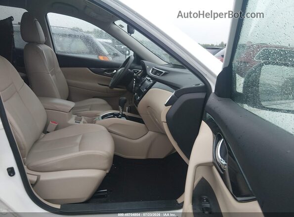 5N1AT2MT5GC752261 2016 NISSAN ROGUE White Widok wnętrza z przodu