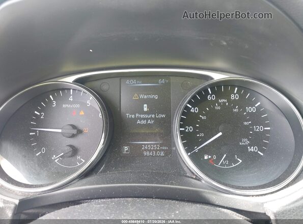 5N1AT2MT5GC754477 2016 NISSAN ROGUE Black Vista de los asientos traseros