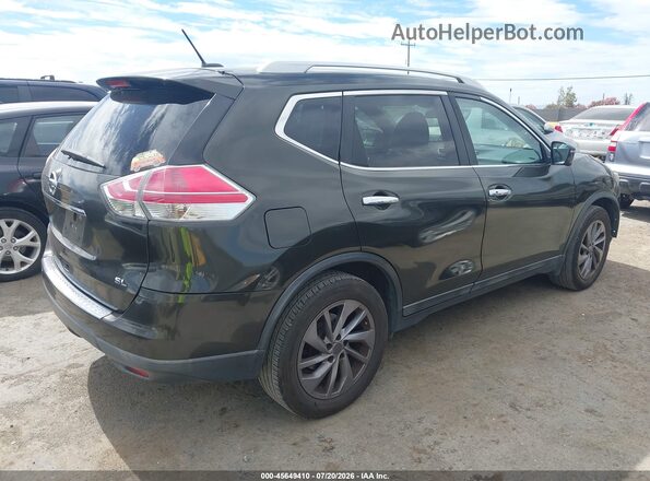 5N1AT2MT5GC754477 2016 NISSAN ROGUE Black Trasero derecho