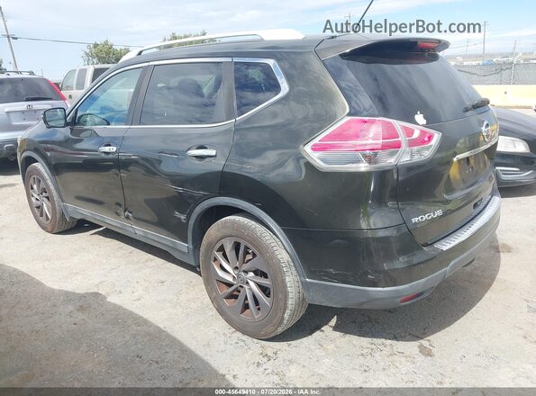 5N1AT2MT5GC754477 2016 NISSAN ROGUE Black Trasero izquierdo