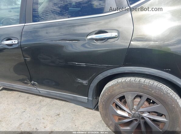 5N1AT2MT5GC754477 2016 NISSAN ROGUE Black Vista del cuadro de instrumentos