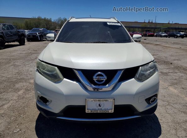 5N1AT2MT5GC761204 2016 NISSAN ROGUE White Դիմացի տեսք