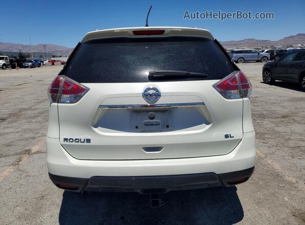 5N1AT2MT5GC761204 2016 NISSAN ROGUE White Հետևի տեսք